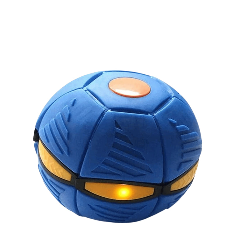 Pet Dog Toys Flying Saucer Ball – Magic Deformation UFO Toy for Outdoor Sports & Dog Training